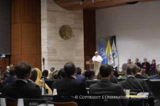 9-Visit of the Holy Father to the Headquarters of World Food Programme [WFP]
