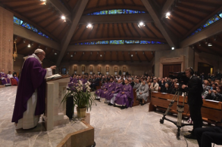 31-Pastoralbesuch in der römischen Pfarrei "Santa Maddalena di Canossa" 