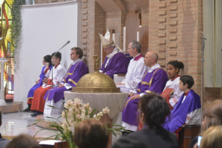 37-Pastoralbesuch in der römischen Pfarrei "Santa Maddalena di Canossa" 