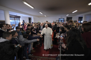 28-Visit of the Holy Father to the Roman Parish &#xab;Santa Maria a Setteville&#xbb;