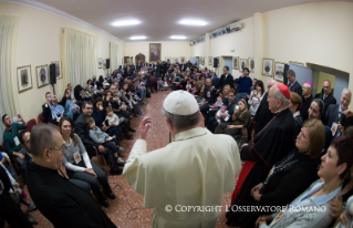 5-Pastoralbesuch in der römischen Pfarrei  »San Giuseppe all'Aurelio«