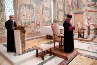 1-Incontro del Santo Padre Francesco con Sua Santità Mar Gewargis III, Catholicos-Patriarca della Chiesa Assira dell'Oriente