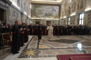 4-Audience with the “Joseph Ratzinger – Benedict XVI Vatican Foundation” for the conferral of the Ratzinger Prize 2018