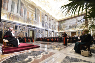 3-Audience with the “Joseph Ratzinger – Benedict XVI Vatican Foundation” for the conferral of the Ratzinger Prize 2018