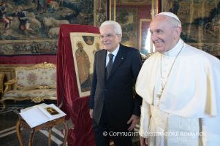 10-Visite au Président de la République italienne