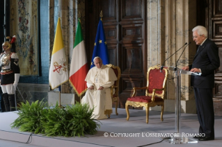 17-Visite au Président de la République italienne