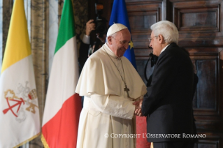 15-Visite au Président de la République italienne