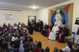 1-Pastoral visit to the Roman Parish of San Crispino da Viterbo at Labaro