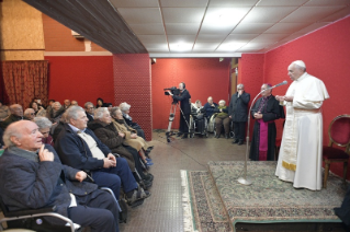 23-Pastoralbesuch in der römischen Pfarrei "San Gelasio I Papa" im Viertel Ponte Mammolo