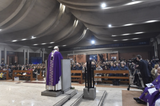43-Visita pastoral a la parroquia romana de San Gelasio I, Papa
