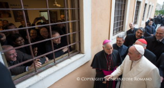 9-Visita pastoral a la parroquia romana San Miguel Arc&#xe1;ngel en Pietralata