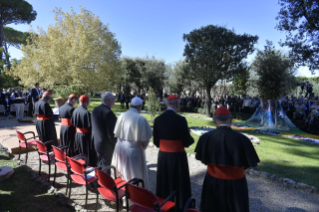 1-Festa di San Francesco nei Giardini Vaticani alla presenza del Santo Padre