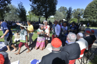 3-Festa di San Francesco nei Giardini Vaticani alla presenza del Santo Padre