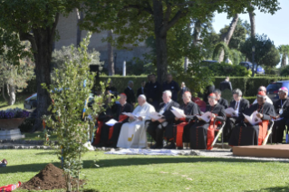 4-Festa di San Francesco nei Giardini Vaticani alla presenza del Santo Padre