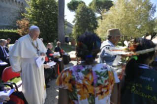 7-Festa di San Francesco nei Giardini Vaticani alla presenza del Santo Padre