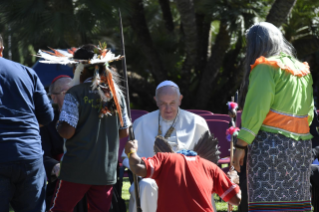 19-Festa di San Francesco nei Giardini Vaticani alla presenza del Santo Padre