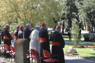 24-Festa di San Francesco nei Giardini Vaticani alla presenza del Santo Padre