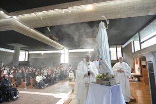 22-Pastoralbesuch in der römischen Pfarrei "San Paolo della Croce"