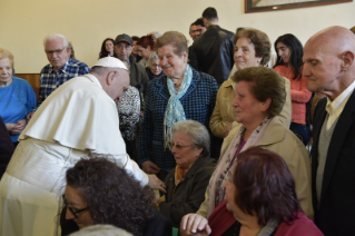19-Visita pastoral a la parroquia romana de San Pablo de la Cruz
