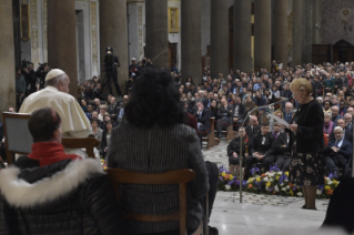 16- Incontro con la Comunità di Sant'Egidio, in occasione del 50° anniversario di fondazione
