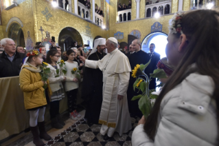 1-Visita del Santo Padre alla Basilica di Santa Sofia in Roma e incontro con la Comunità greco-cattolica Ucraina