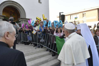 31-Visita del Santo Padre alla Basilica di Santa Sofia in Roma e incontro con la Comunità greco-cattolica Ucraina