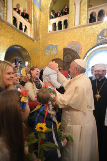 34-Visita del Santo Padre alla Basilica di Santa Sofia in Roma e incontro con la Comunità greco-cattolica Ucraina
