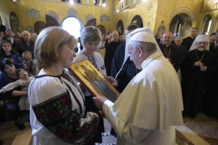 27-Visita del Santo Padre alla Basilica di Santa Sofia in Roma e incontro con la Comunità greco-cattolica Ucraina
