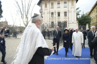 2-Visite &#xe0; la Synagogue de Rome