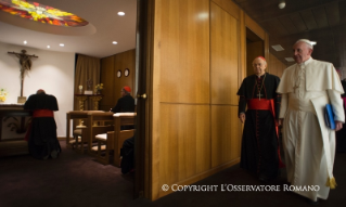 7-Introducción del Santo Padre durante la I Congregaci&#xf3;n General de la XIV Asamblea General Ordinaria del S&#xed;nodo de los Obispos