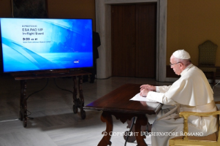 1-Liaison du Pape François avec l'equipage de la Station spatiale internationale