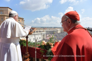 9-رسالة البابا فرنسيس إلى مدينة روما والعالم بمناسبة عيد الفصح 2017