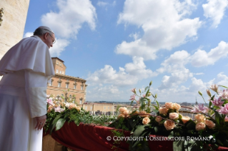 2-رسالة البابا فرنسيس إلى مدينة روما والعالم بمناسبة عيد الفصح 2017