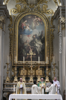 3-Celebração das Vésperas com o Arcebispo de Canterbury, em comemoração pelo 50º aniversário do encontro entre Paulo VI e o Arcebispo Michael Ramsey 