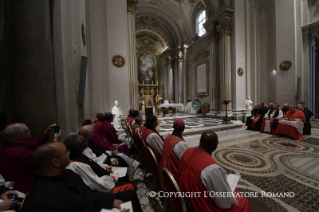 8-Celebração das Vésperas com o Arcebispo de Canterbury, em comemoração pelo 50º aniversário do encontro entre Paulo VI e o Arcebispo Michael Ramsey 