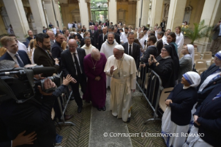 15-Celebração das Vésperas com o Arcebispo de Canterbury, em comemoração pelo 50º aniversário do encontro entre Paulo VI e o Arcebispo Michael Ramsey 