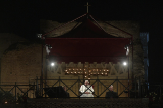 11-Way of the Cross at the Colosseum presided over by the Holy Father - Good Friday