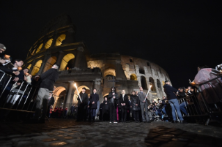 18-Way of the Cross at the Colosseum presided over by the Holy Father - Good Friday