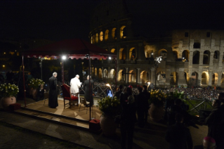 29-Way of the Cross at the Colosseum presided over by the Holy Father - Good Friday