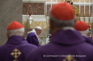 0-Eucharistic Concelebration presided over by Pope Francis with the Eminent Cardinals resident in Rome