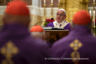 7-Eucharistic Concelebration presided over by Pope Francis with the Eminent Cardinals resident in Rome