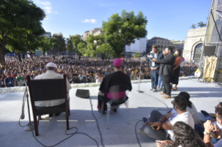 7-Visita Pastorale alla Diocesi di Palermo: Incontro con i giovani