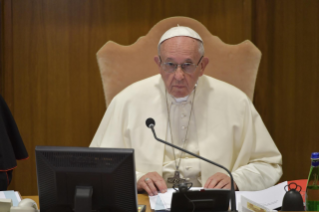 24-Ouverture de la XVe Assemblée générale ordinaire du Synode des Évêques : Prière et salut du Pape