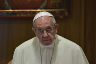 25-Ouverture de la XVe Assemblée générale ordinaire du Synode des Évêques : Prière et salut du Pape