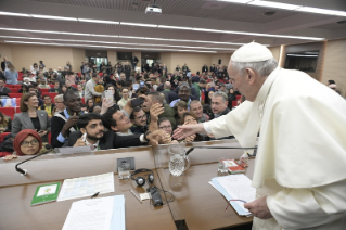 21-Pre-Synodal meeting with young people at the International Pontifical College "Maria Mater Ecclesiae"
